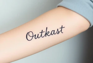 music group Outkast simple tattoos tattoo idea
