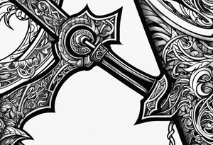 kratos axe tattoo idea