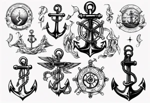 God is my anchor tattoo idea