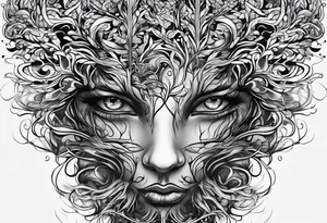 Roots grow and cells split, tendons stretch tattoo idea
