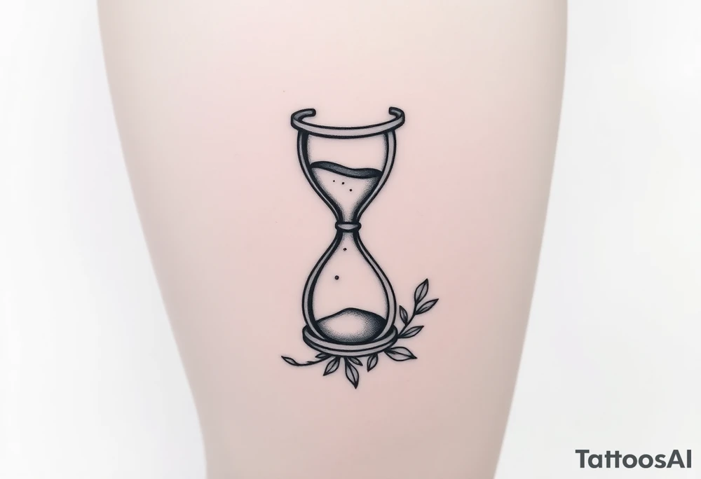 hourglass tattoo idea