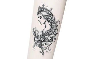 Written the empress tattoo idea