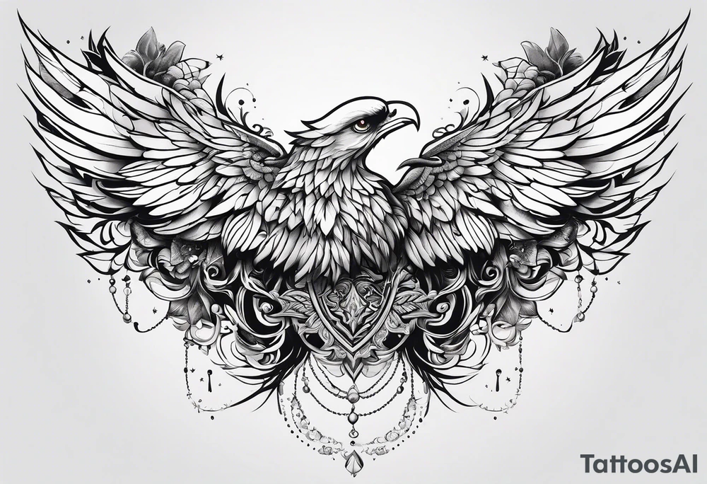 Wings tattoo idea