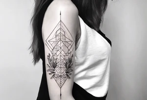 thin tattoo that wraps
 around the arm and forearm tattoo idea