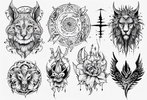 Nefelibata tattoo idea