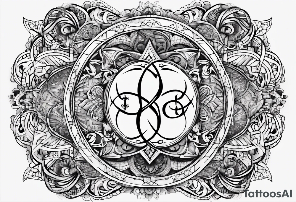 An infinity symbol with Proverbs 10:22 centered underneath. tattoo idea