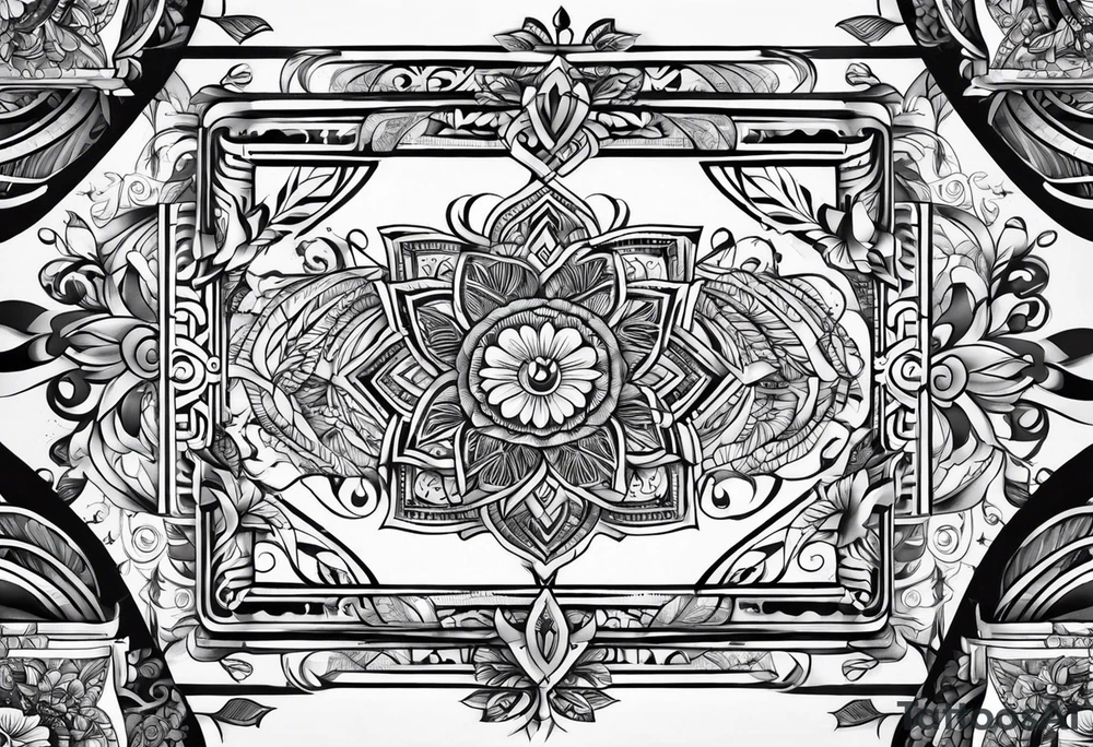 Tattoo should include below symbols. It's a Brahmi script tattoo idea Tattoo should include below symbols. It's a Brahmi script tattoo idea