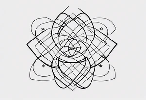 Friendship graph mathematically correct with a prime knot 6,1 tattoo idea