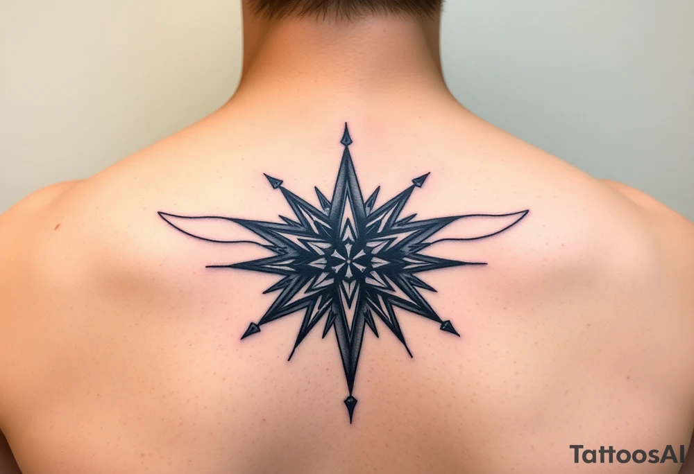 Fairy star tattoo idea