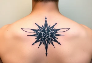 Fairy star tattoo idea