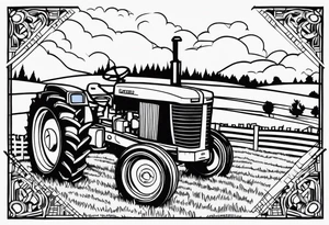 farming tattoo idea