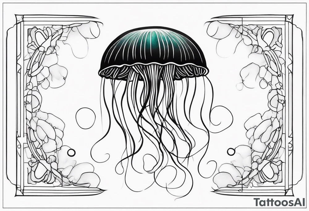 Jellyfish tattoo idea