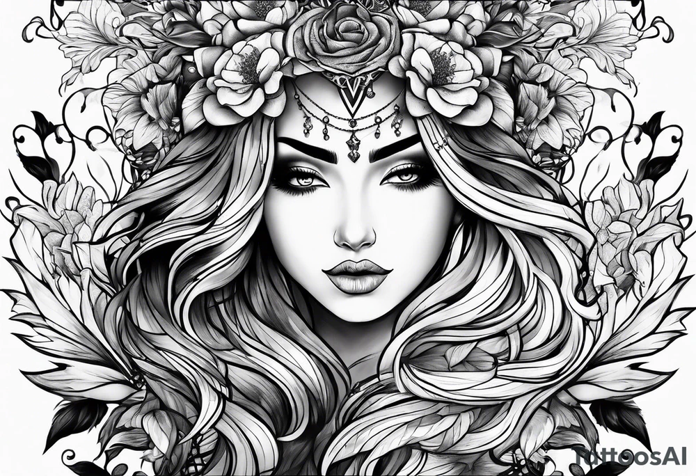 Let our Scars Fall in Love tattoo idea