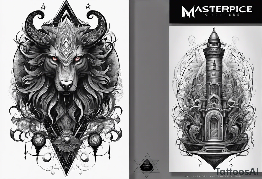 Long tattoo for forearm. Lovecraftian creature, with technological elements. tattoo idea Long tattoo for forearm. Lovecraftian creature, with technological elements. tattoo idea