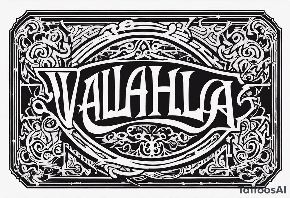 Valhalla tattoo idea
