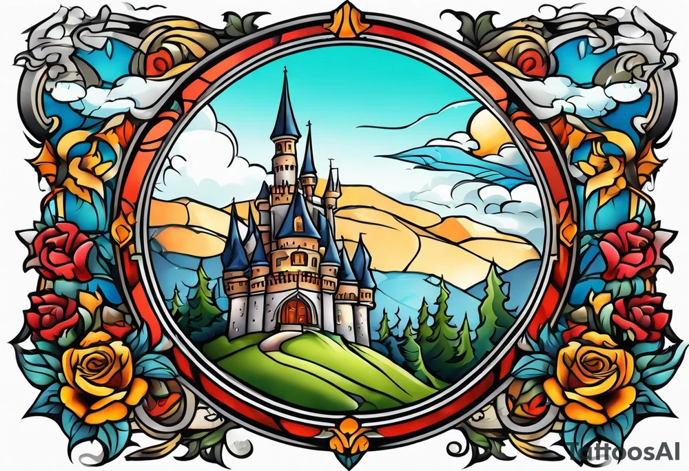 Howls Castle tattoo idea