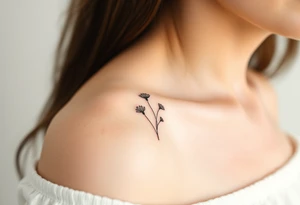 Wildflowers tattoo idea