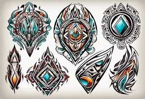 Stones tattoo idea