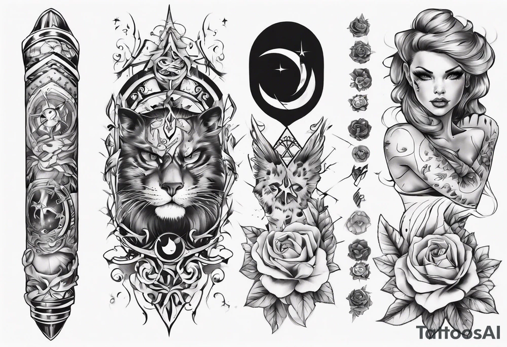 arm sleeve tattoo tattoo idea