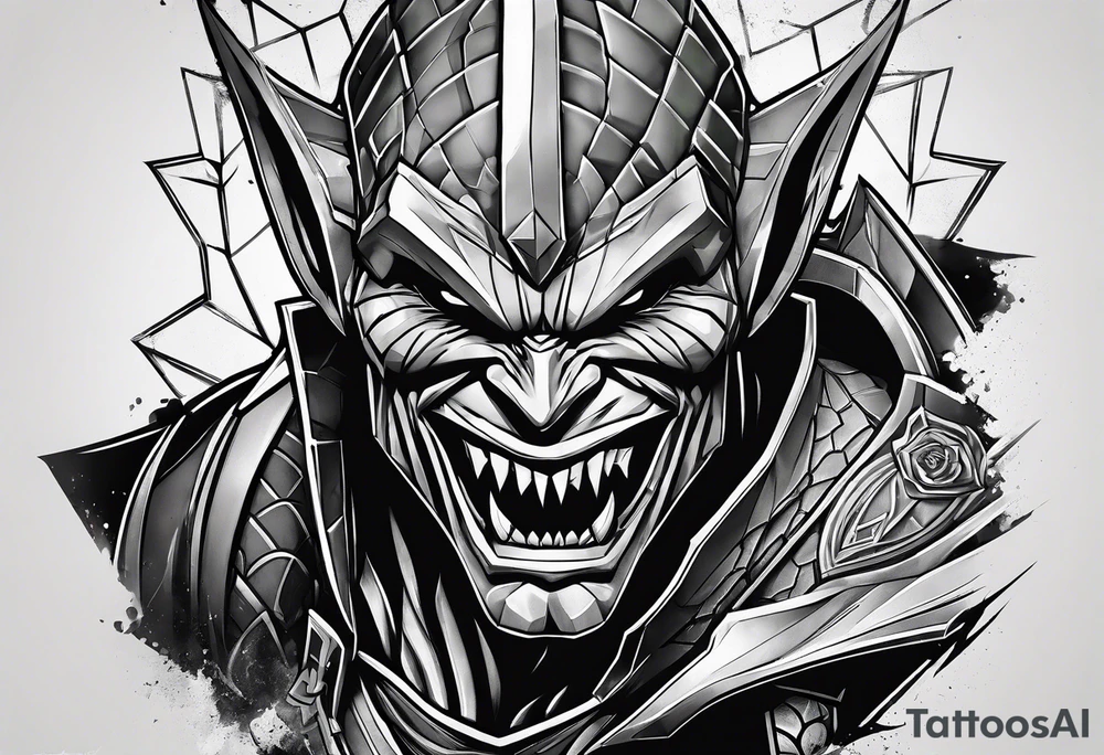 Green goblin tattoo idea