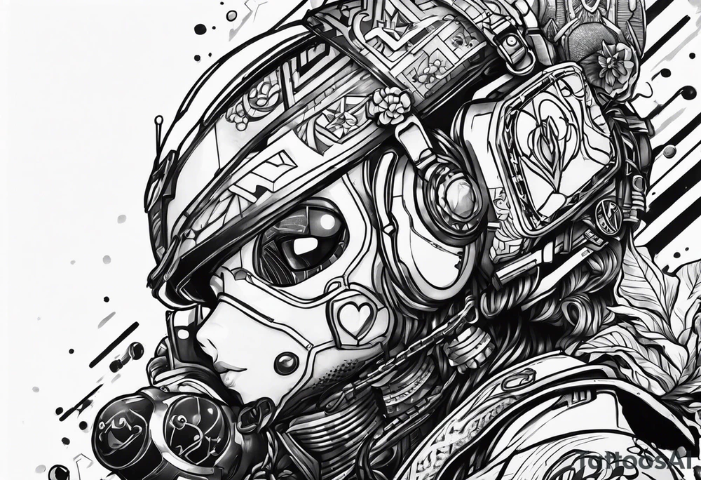 Love, Death & Robots tattoo idea