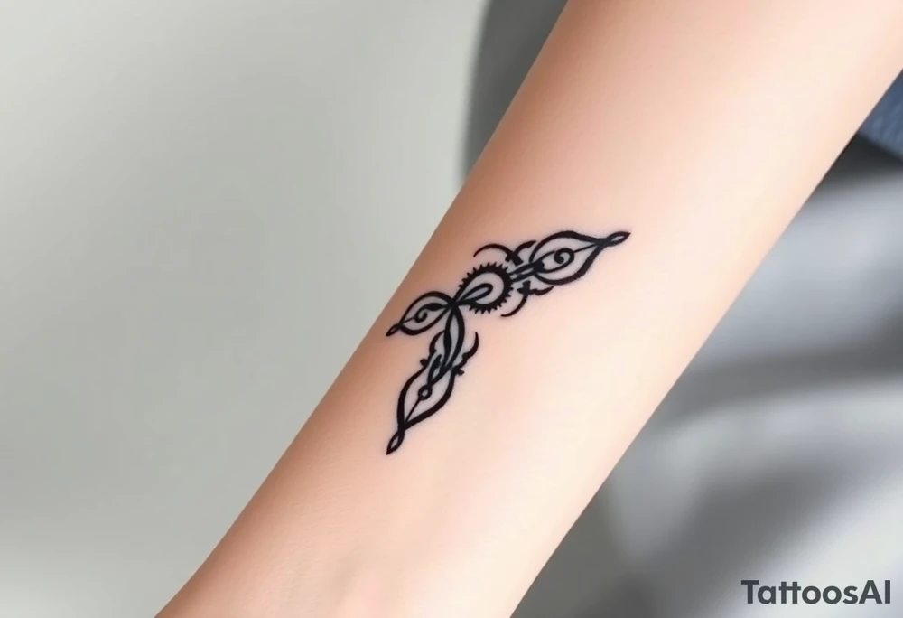 viking rune of love tattoo idea