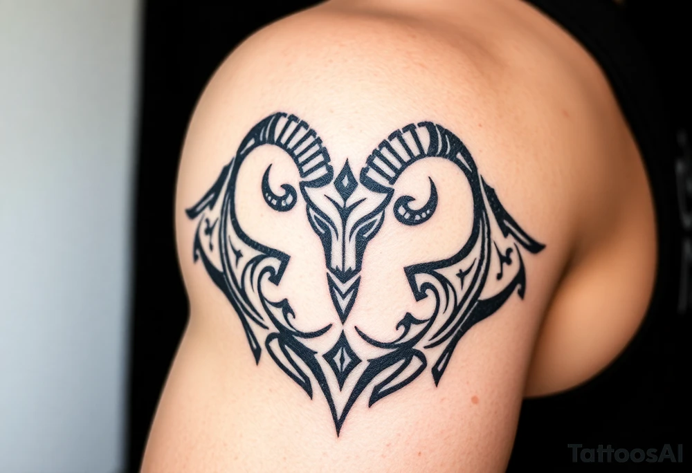 Aries tattoo idea