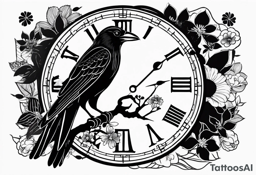 do your best translated to japanese
combined with a handwatch and a crow tattoo idea