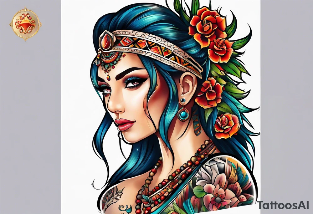 Madrid Spain tattoo idea