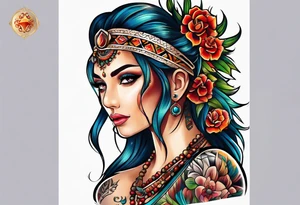 Madrid Spain tattoo idea
