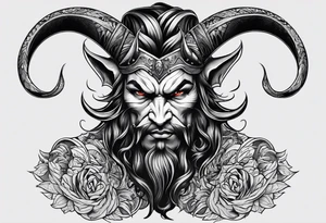 devil tattoo idea
