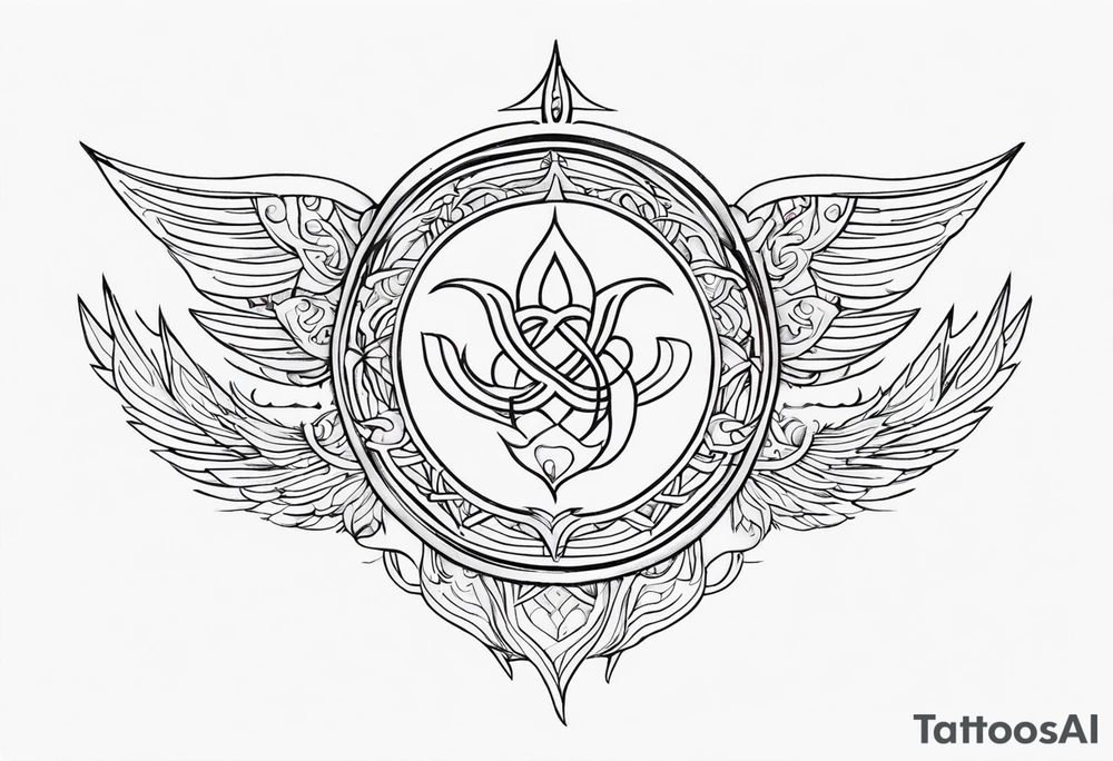 ahura mazda tattoo idea