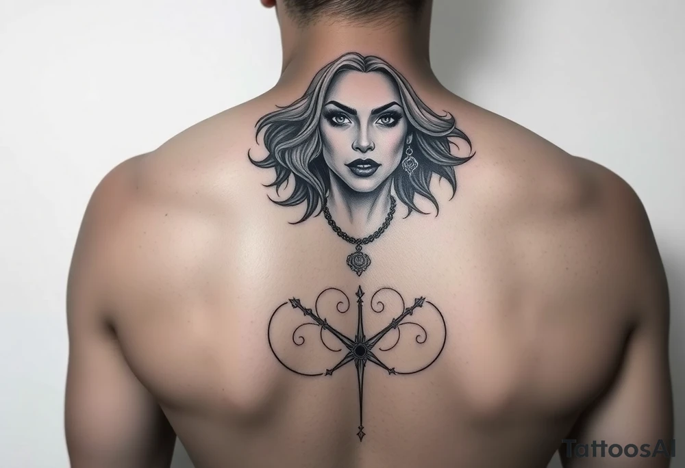 Salma Hayek as a Charra tattoo idea