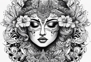 Tatuajes para amigos resprentando locura y lealtad tattoo idea