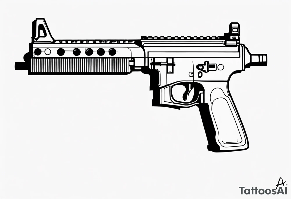 Ar 15 tattoo idea