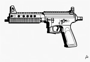 Ar 15 tattoo idea