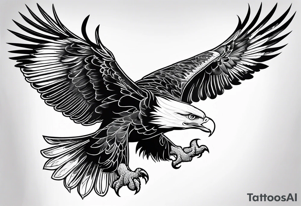 Eagle tattoo idea