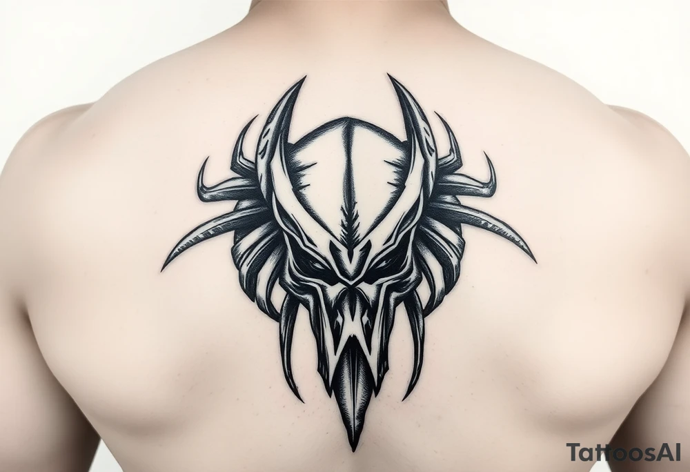 Predator mark tattoo idea