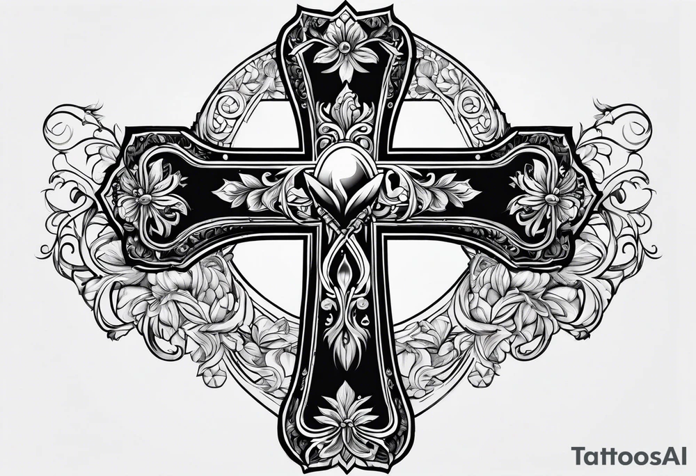 Cross tattoo idea