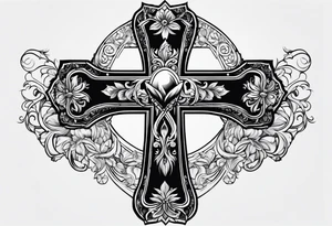 Cross tattoo idea