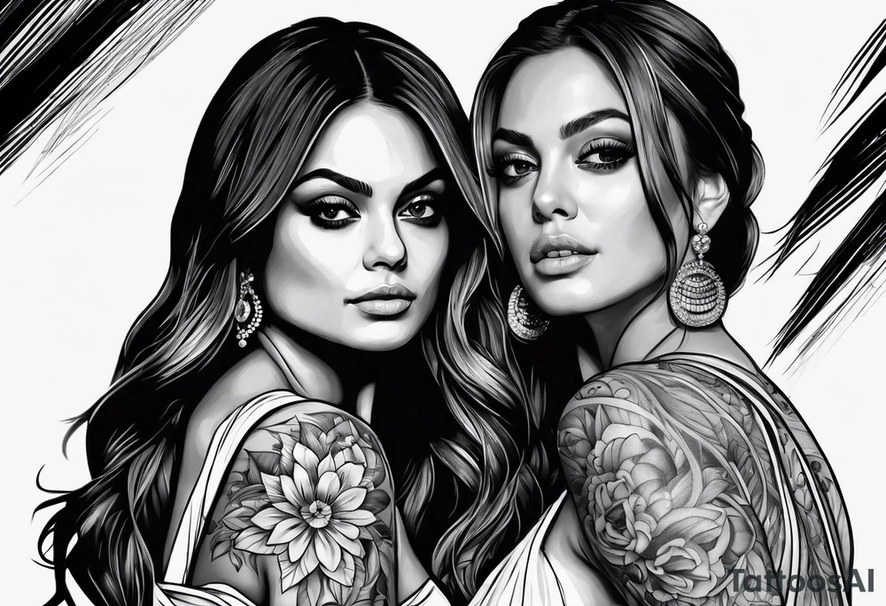 Mila kunis tattoo idea