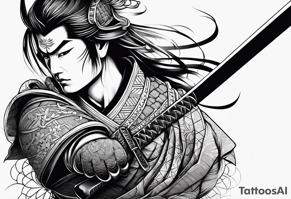 Samurai tattoo idea