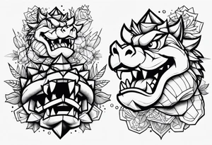 Bowser tattoo idea
