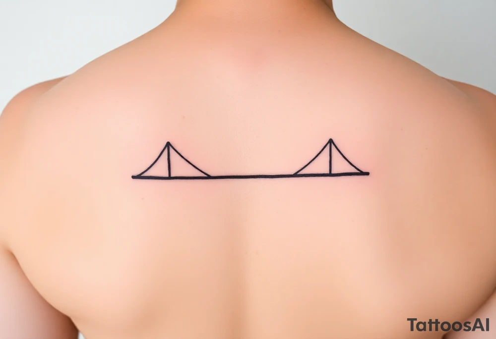 A visual representation of the einstein-Rosen bridge tattoo idea