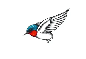 Swallow tattoo idea