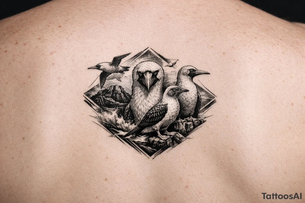 Boobies tattoo idea