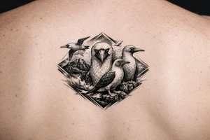 Boobies tattoo idea