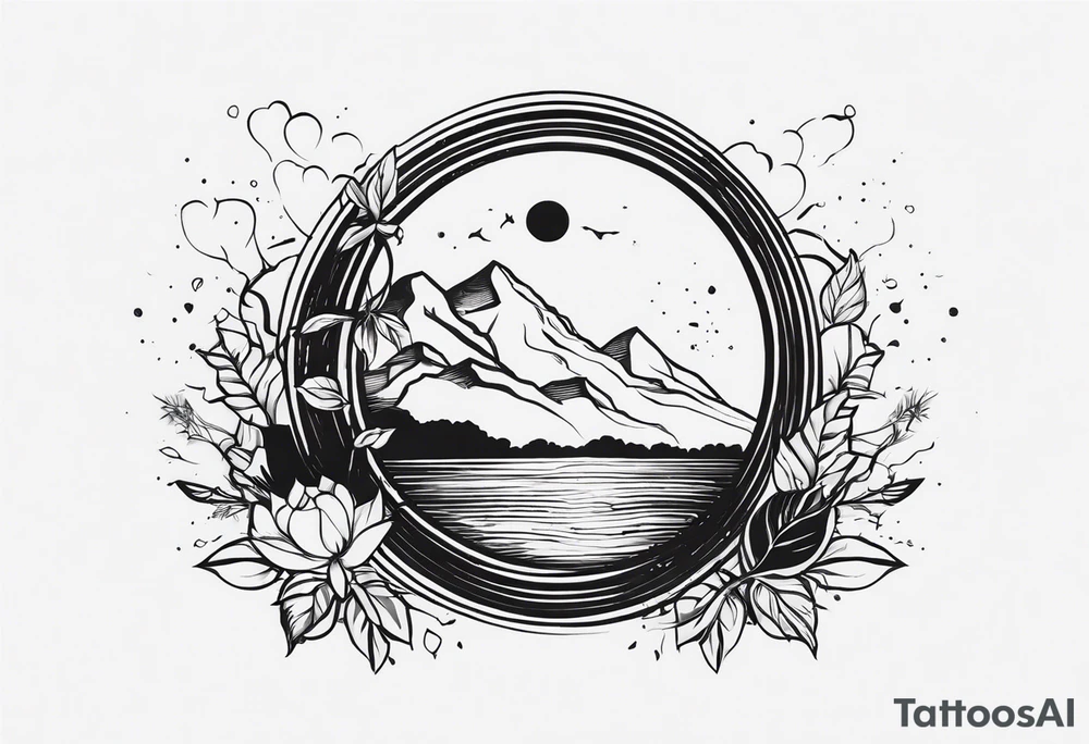Друг от друга отдельно солнце и луна tattoo idea
