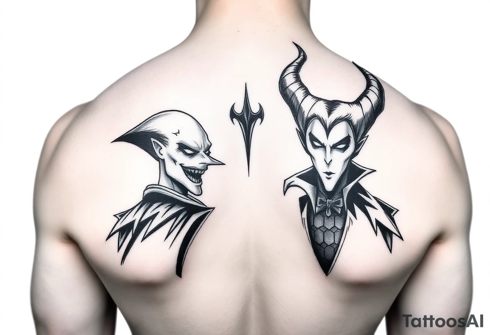 Disney villains tattoo idea