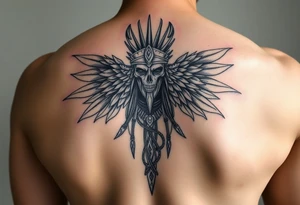 Anunnaki warrior tattoo idea